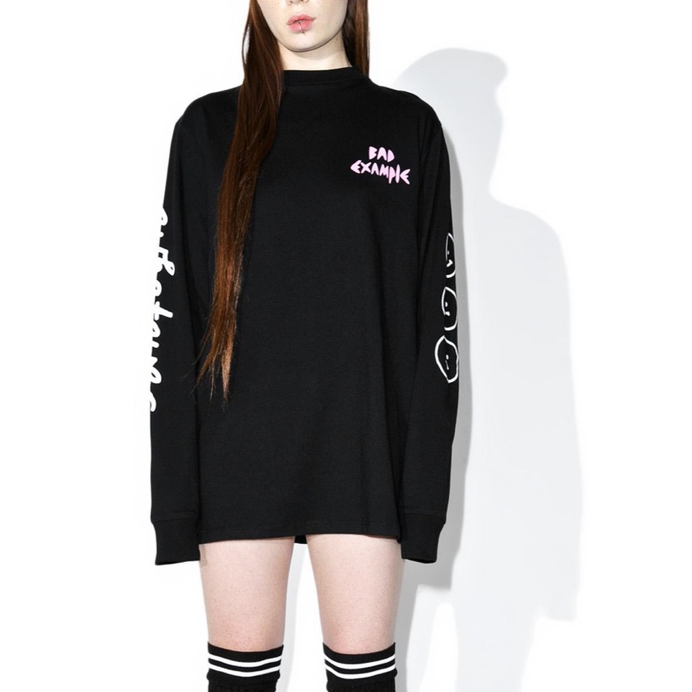 lazy oaf whatever long sleeve tee